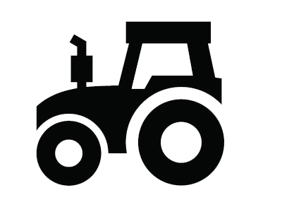 icon of a tractor
